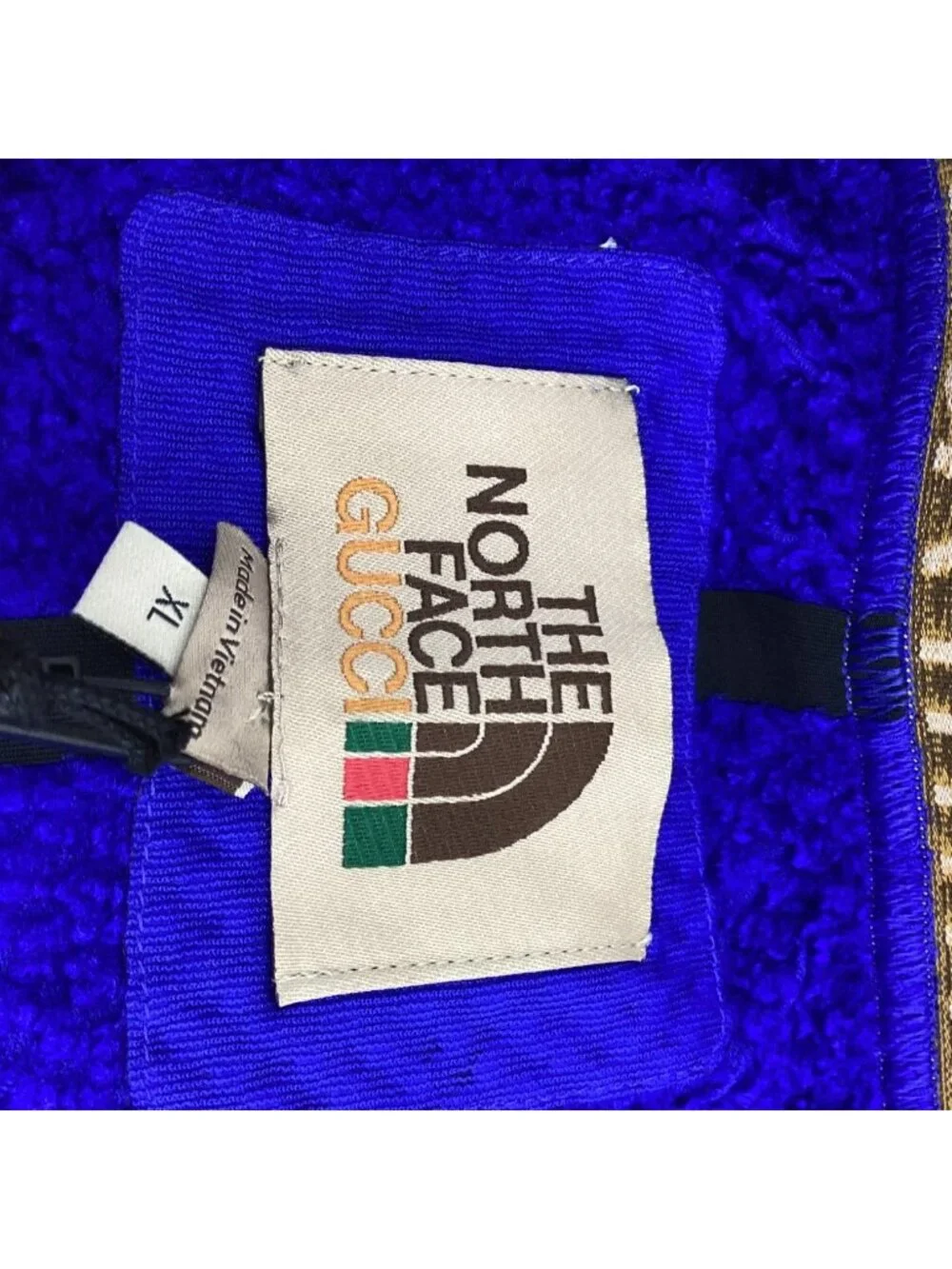 Gucci The North Face Technical Jersey XL Blue Pants
